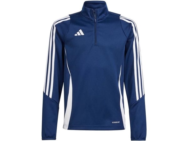 Sweatshirt for kids adidas Tiro 24 Training Top navy blue IR9360 140cm