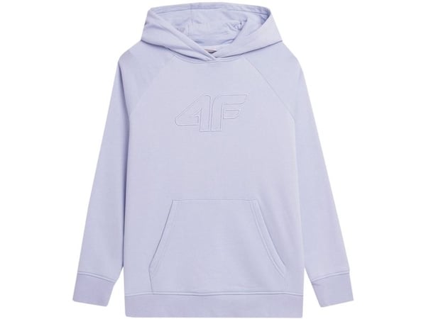 Women's sweatshirt 4F F0765 light purple 4FAW23TSWSF0765 52S M