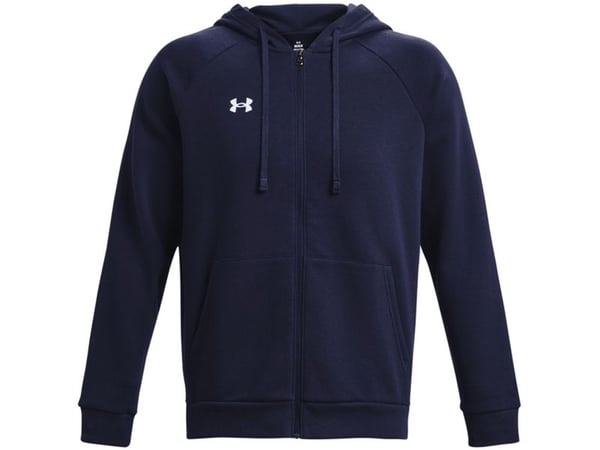 Under Armour Miesten Rival Fleece FZ huppari tummansininen 1379767 410 1379767 410