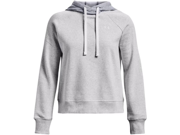 Under Armour Rival Fleece CB Hoodie pilka 1373031 014 (2XL)