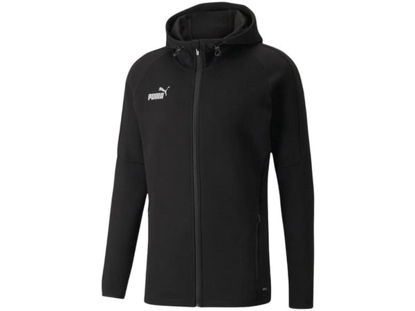 Miesten Puma teamFINAL Casuals huppari Jkt musta 657383 03 (M)