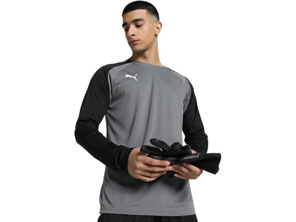 Puma Bluza bramkarska męska Puma teamPACER GK LS szara 704933 43 M