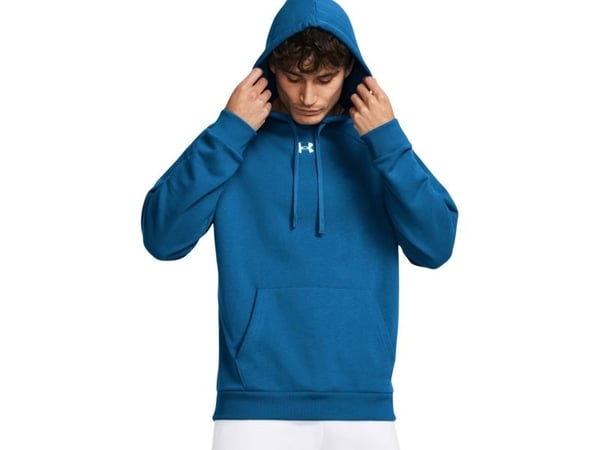 Under Armour Rival Fleece -huppari, sininen 1379757, koko 406 M
