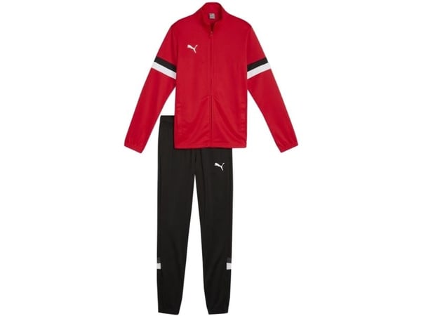 Puma Treningsdress for barn Puma Team Rise rød-svart 658655 01 164cm