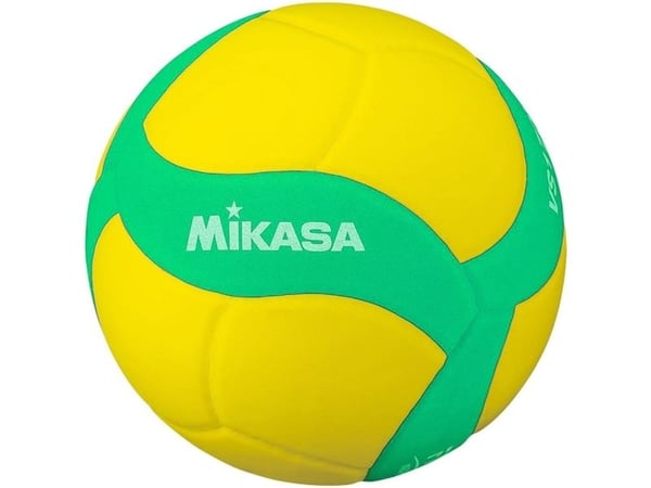 Lentopallo Mikasa VS160W keltainen ja vihreä (4)