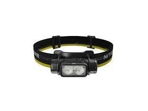 Nitecore NU50, Hodebåndslommelykt, Sort, Gult, Aluminium, Polykarbonat (PC), Knapper, 2 m, 2 m