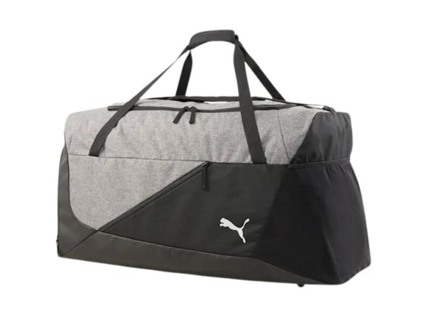 Puma teamFINAL Teambag L musta-harmaa 78940 01