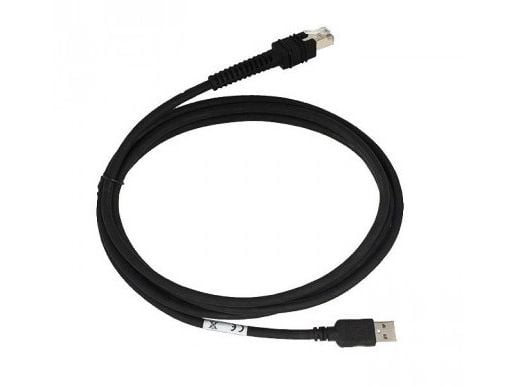 Zebra - Datakabel - USB (hane) - 4.6 m - rak kontakt - för Digital Scanner DS3608; Zebra DS3608, DS3678