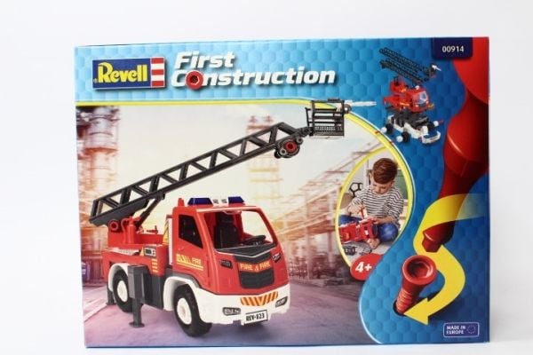 Revell 00914, Brannbil, Monteringssett, 1:20, Alle kjønn, 74 stykker, 4 år
