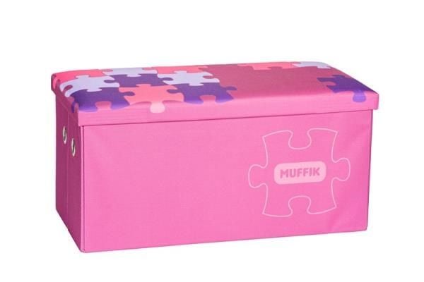 Askato PROMO stor leketøyskasse rosa MFK-061-2-05 040436