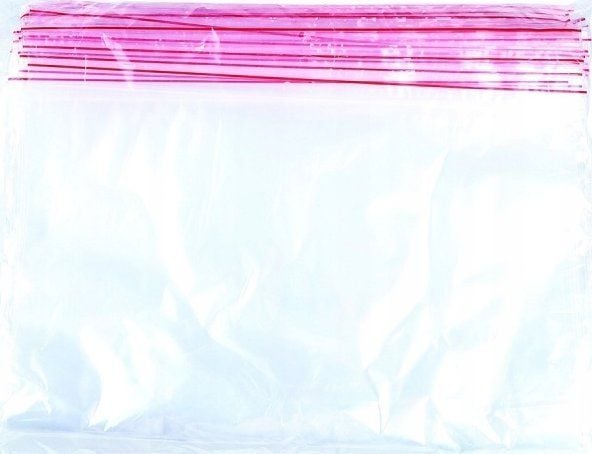 Office Products Ziplock-pose, LDPE, 350x450mm, 100stk, gjennomsiktig