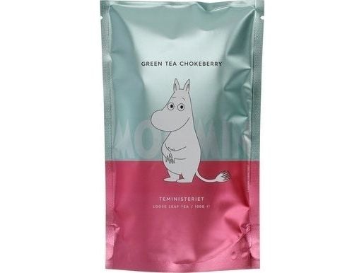 Te sypana Moomin Green Tea Chokeberry fra Teministeriet - påfyllingspakke 100 g