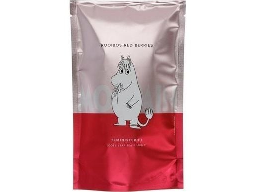 MÅNEDENS TE: Teministeriet - Mumin Rooibos røde bær - Løs te 100 g - Refill-pakke
