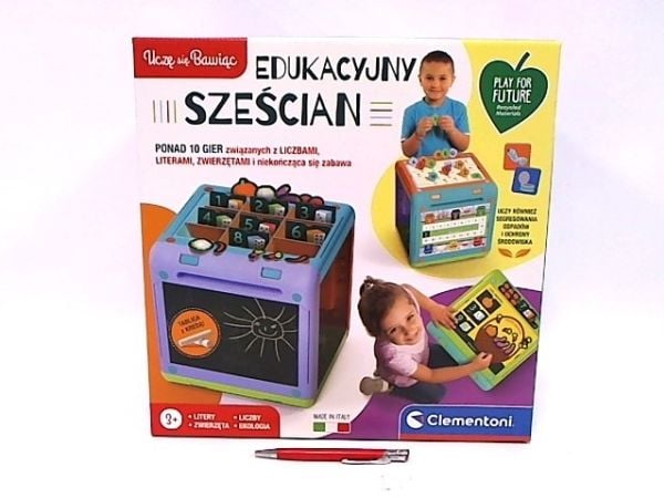 Clementoni pedagogisk kube – lær mens du leker