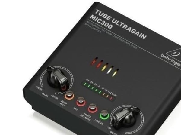 Behringer Behringer MIC300 putkimikrofonin esivahvistin