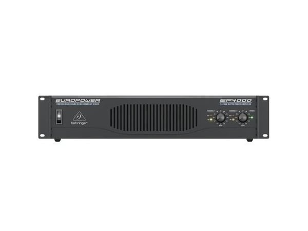 Behringer asd, 4000 W, 0,02%, 34 dB, 20000 O, 20 - 20000 hz, 1/4"