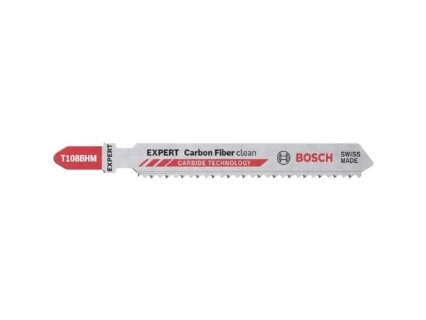 Bosch Expert Carbon Fiber Clean T 108 BHM - Stikksagblad - for glass fiber reinforced plastic, carbon fiber reinforced plastic, fiber-reinforced pl...