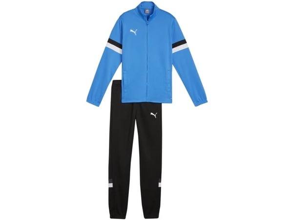 Barnetrøye Puma Team Rise blå-svart 658655 02 (164cm)