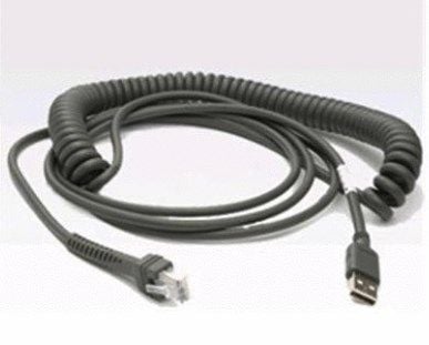Zebra - Strømforsynt USB-kabel - USB PlusPower (12 V) (hann) - 12 V - 2.13 m - for Symbol DS7708-SR; Zebra DS7708-SR