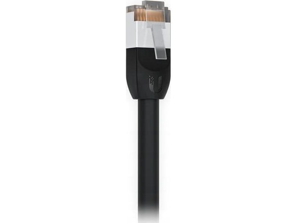 Ubiquiti UISP - Koblingskabel - RJ-45 (hann) til RJ-45 (hann) - 1 m - 6 mm - STP - CAT 5/5e - formstøpt, utendørs, robust - svart