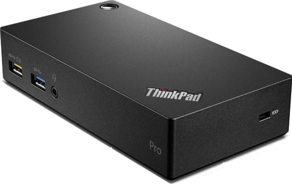 Lenovo ThinkPad USB 3.0 Pro Dock - Telakointiasema - USB - DP - GigE - 45 Watt - Tanska