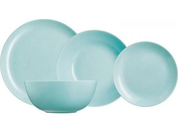 Vakarienes sett for 6 personer Diwali Light Turquoise 19 deler LUMINARC