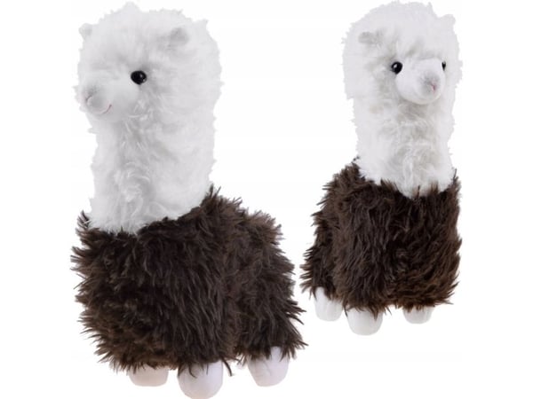 Yokomisiada Alpakka pörröinen laama maskotti pehmo 28cm ZA4402