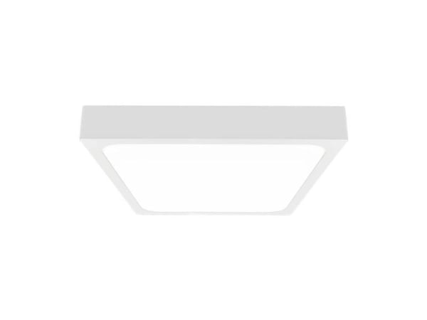 V-TAC LED taklampe kvadrat 30W 42 cm med bevegelsessensor V-TAC hvit VT-8630S nøytral