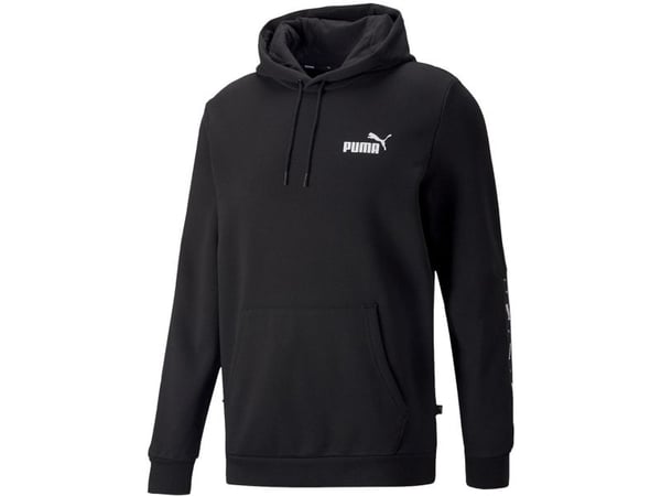 Puma ESS+ Tape Hoodie FL musta 849040 01