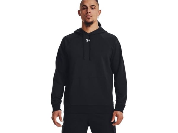 Under Armour Bluza męska Under Armour Rival Fleece Hoodie czarna 1379757 001 XL