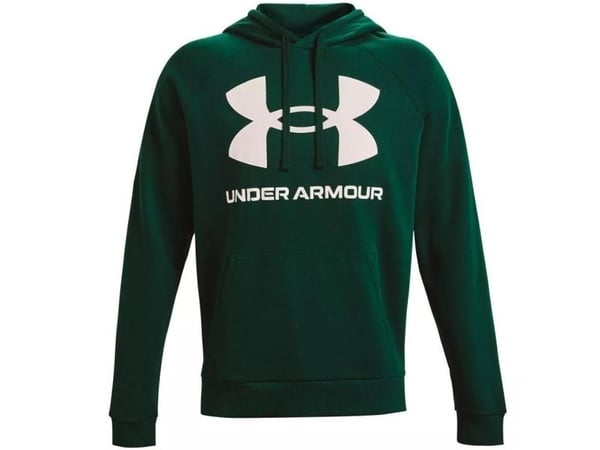 Bluza vyriška Under Armour Rival Fleece Big Logo HD žalia 1357093 330 (S)