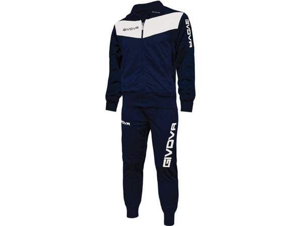 Dres Givova Tuta Visa Triacetat granat-hvit TR018 0403 (S)