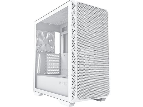 Montech AIR 903 Base Midi-Tower i härdat glas - vit (AIR 903 BASE W)