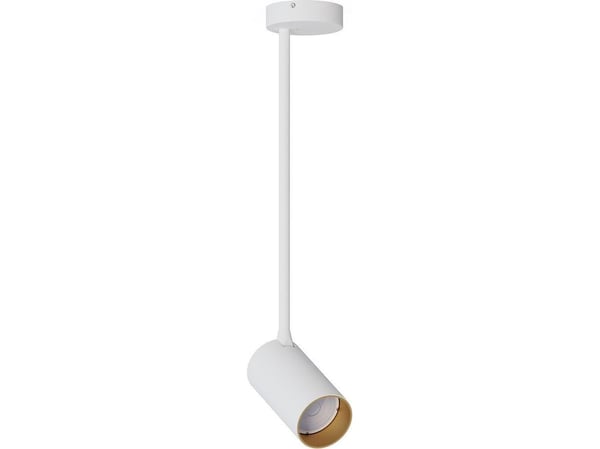 Nowodvorski hengelampe Metalltaklampe Mono 7671 hvit downlight til soverommet