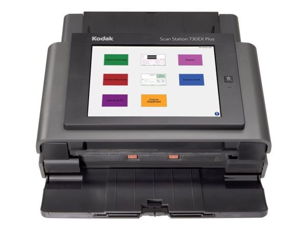 Kodak Scan Station 730EX Plus - Dokumentskanner - Dobbel CCD - Dupleks - 216 x 863 mm - 600 dpi x 600 dpi - inntil 70 spm (mono) / inntil 70 spm (f...