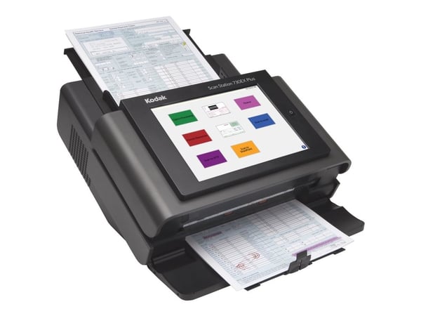 Kodak Scan Station 730EX Plus - Dokumentskanner - Dobbel CCD - Dupleks - 216 x 863 mm - 600 dpi x 600 dpi - inntil 70 spm (mono) / inntil 70 spm (f...