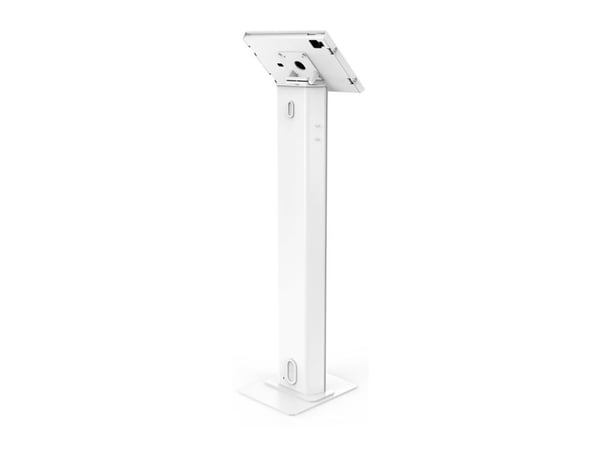 Compulocks iPad Air M2 & M3 13", Apex Enclosure Brandable Floor Stand - White - Stativ - for nettbrett - merkevaremulighet - låsbar - metall, polyp...