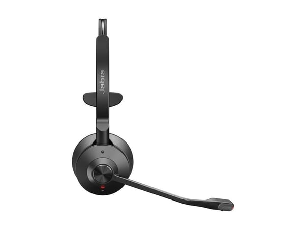 Jabra Engage 55 SE Mono - Hodesett - on-ear - DECT - trådløs - USB-A via DECT adapter - UC-sertifisert