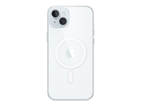 Apple iPhone 15 Plussan kirkas kuori MagSafella, Suojus, Apple, iPhone 15 Plus, 17 cm (6.7"), Läpinäkyvä