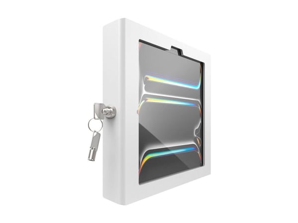 Compulocks iPad Pro M4 11" (2024), Apex Secured Enclosure Wall Mount - Innhegning - for nettbrett - glassmontering, plass - låsbar - høyverdig alum...