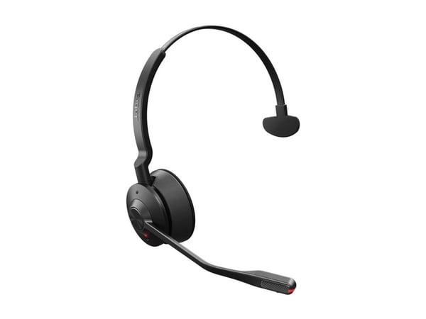 Jabra Engage 55 SE Mono - Hodesett - on-ear - DECT - trådløs - USB-A via DECT adapter - UC-sertifisert