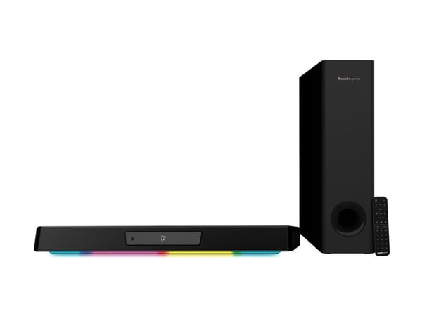 Creative Sound Blaster Katana V2X - Lydplankesystem - for PC - 2,1 kanaler - trådløs - Bluetooth - Appstyrt - USB - 90 watt (Total) - svart