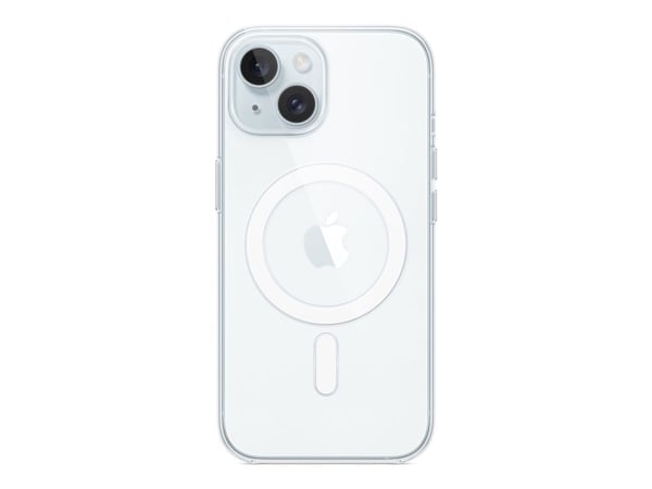 Apple - Baksidedeksel for mobiltelefon - MagSafe-samsvar - polykarbonat - blank - for iPhone 15