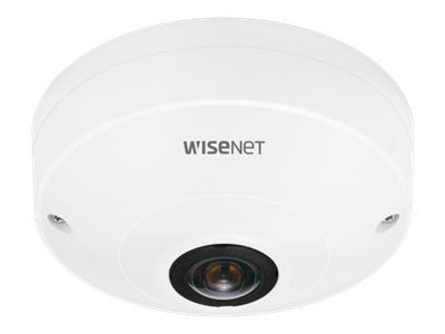 Hanwha Vision WiseNet Q QNF-8010 - Nettverksovervåkingskamera - kuppel - innendørs - farge (Dag og natt) - 6 MP - 2048 x 2048 - fastfokal - sammens...
