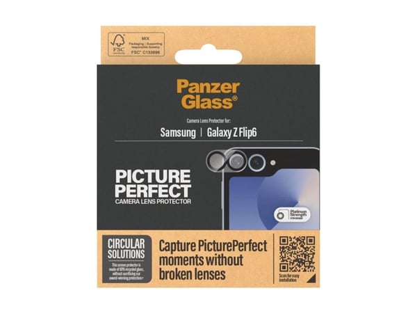 PanzerGlass - Linsebeskytter for mobiltelefon - for Samsung Galaxy Z Flip6