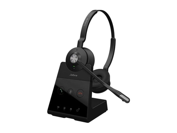 Jabra Engage 65 SE Stereo (Low Power) - Hodesett - on-ear - DECT - trådløs - Zoom Certified, Google Meet Certified, Amazon Chime Certified, Certifi...
