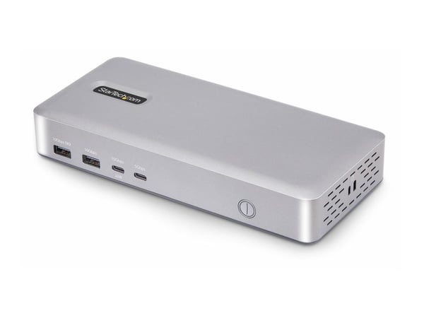 StarTech.com USB4 Docking Station, USB-C 40Gbps, Dual Video HDMI, Up to 2x 4K 60Hz 4:4:4 (RGB) or 2x 4K 120Hz 4:2:2, Multi-Monitor Dock, 6x USB, 2....