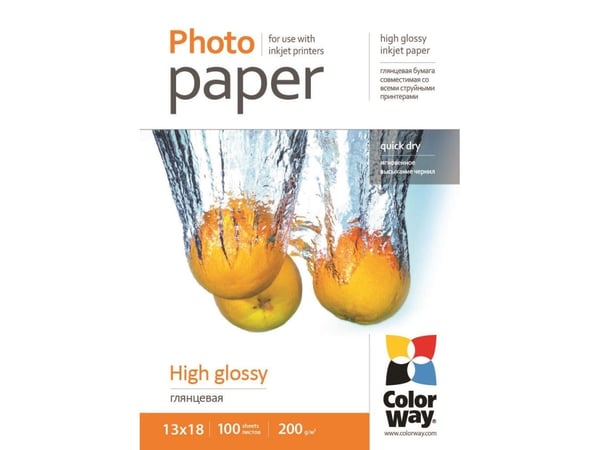ColorWay Colorway PG2001005R fotopapir Høyglans