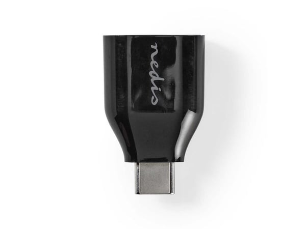 Nedis CCGB60915BK, USB C, USB A, Musta