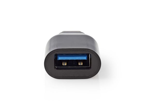 Nedis CCGB60915BK, USB C, USB A, Svart